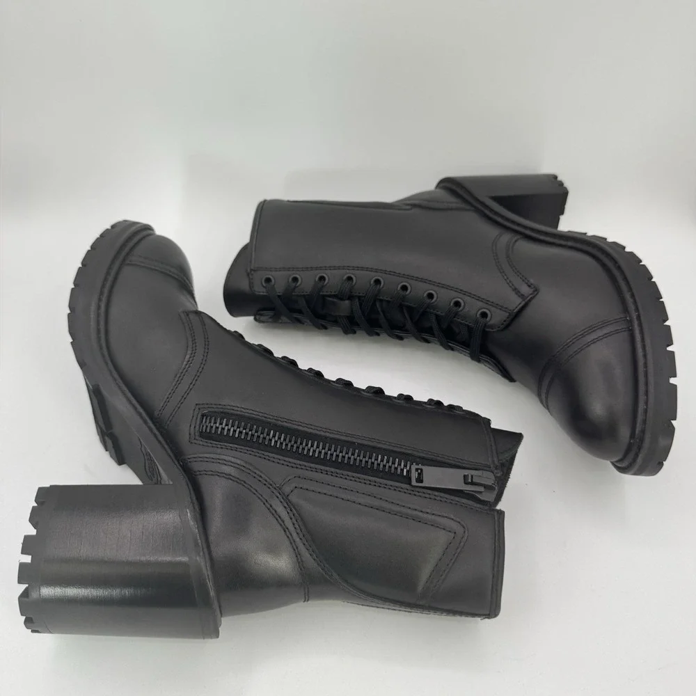 Thursday‎ Boot Co. Rebel Boots Women's Size 8.5 Black Leather